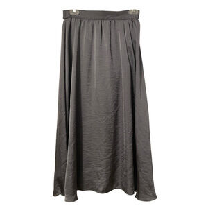 Y2K Boho Maxi Skirt Womens Size XS Milkmaid Forest Fairy‎ Grunge Satin Causal